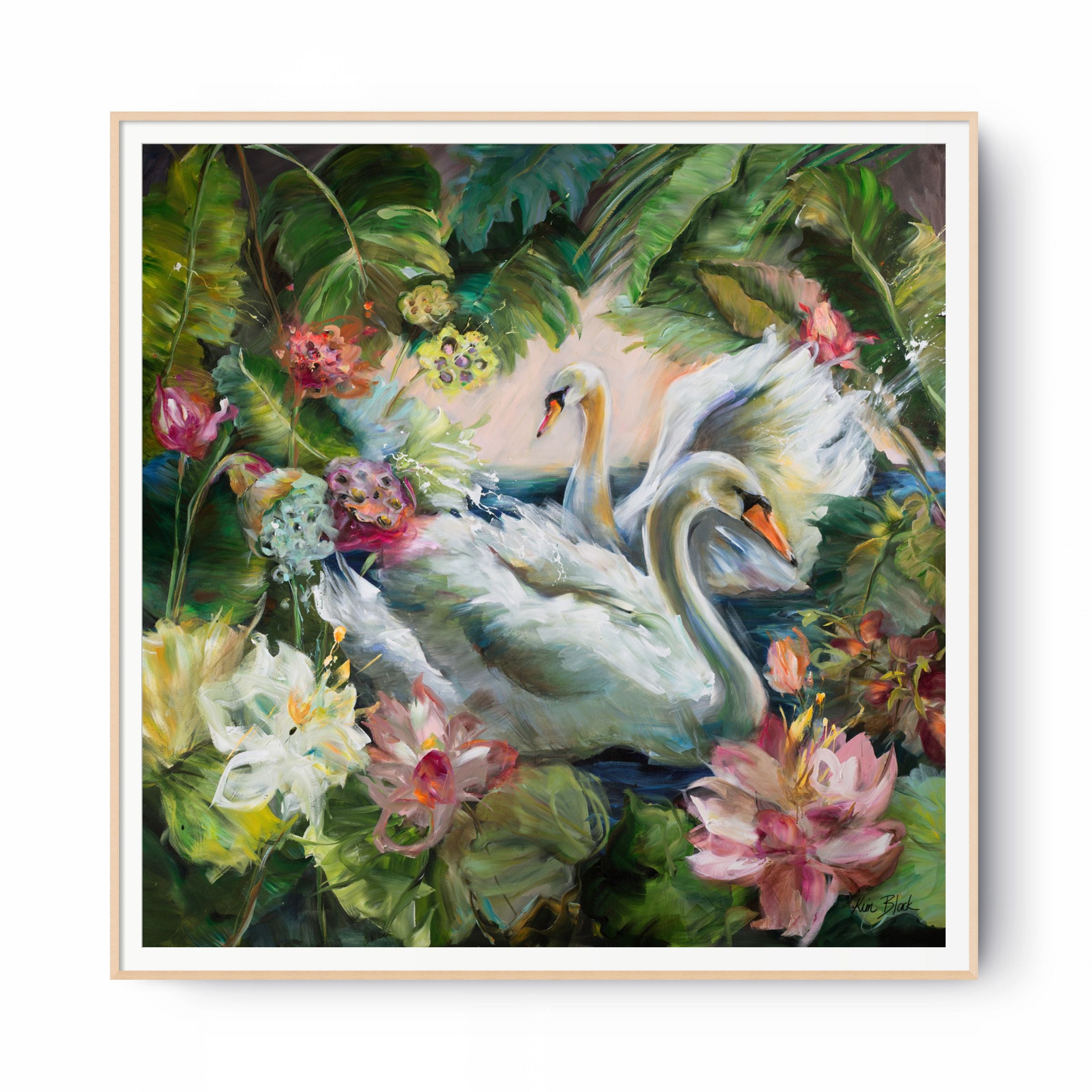 The Swans Print