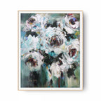 White Roses Print