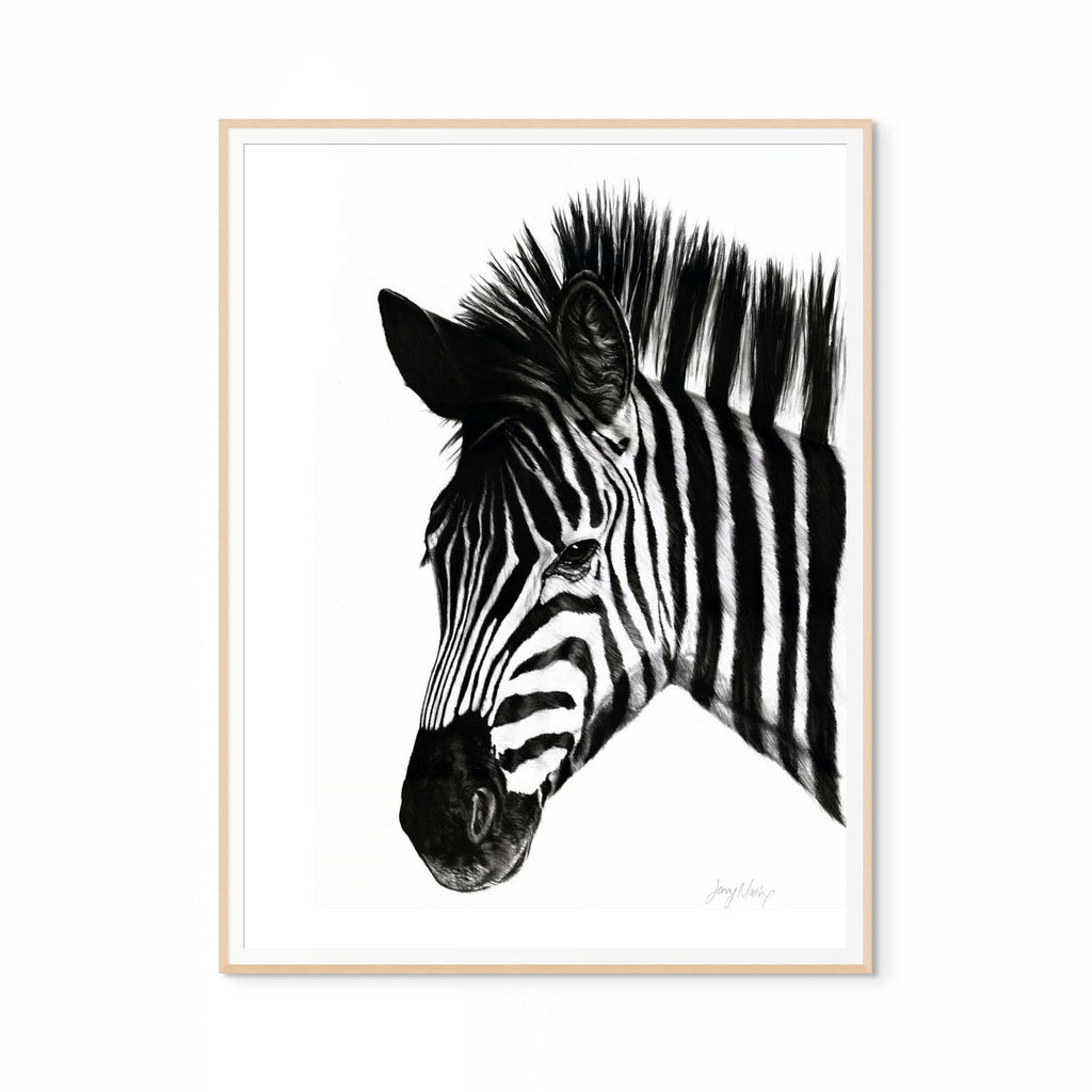 Zebra I Print