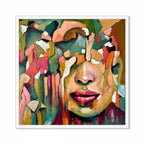 Beauty Fragmented Print