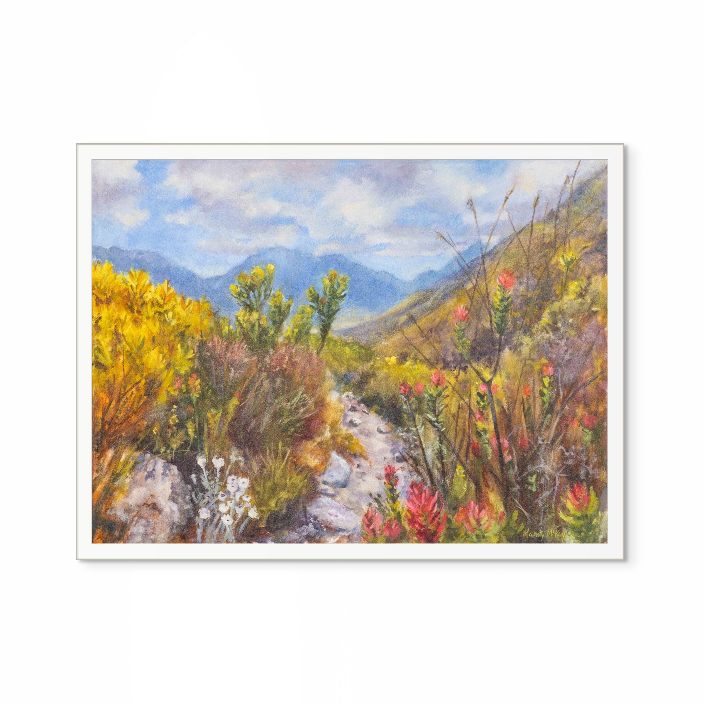 Fynbos Joy, Koegelberg Print