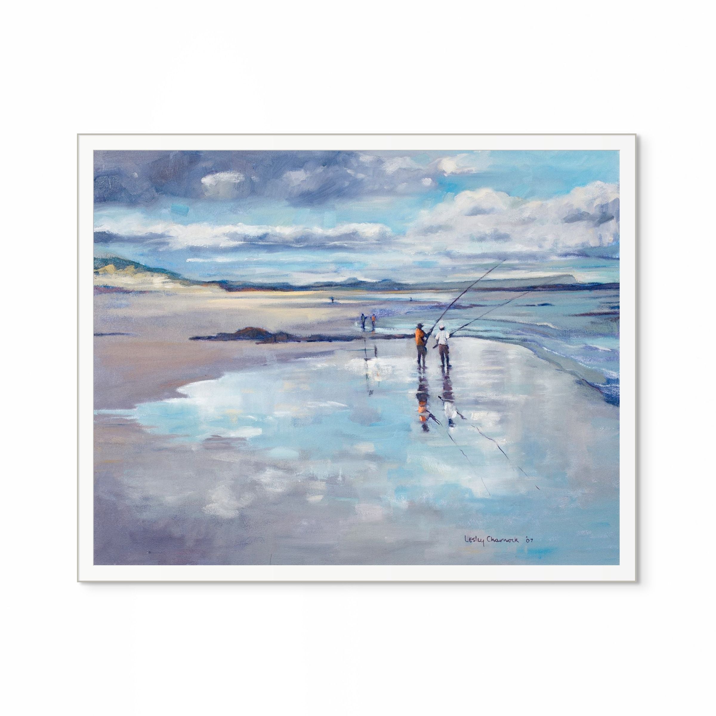Fisherman's Reflections Print