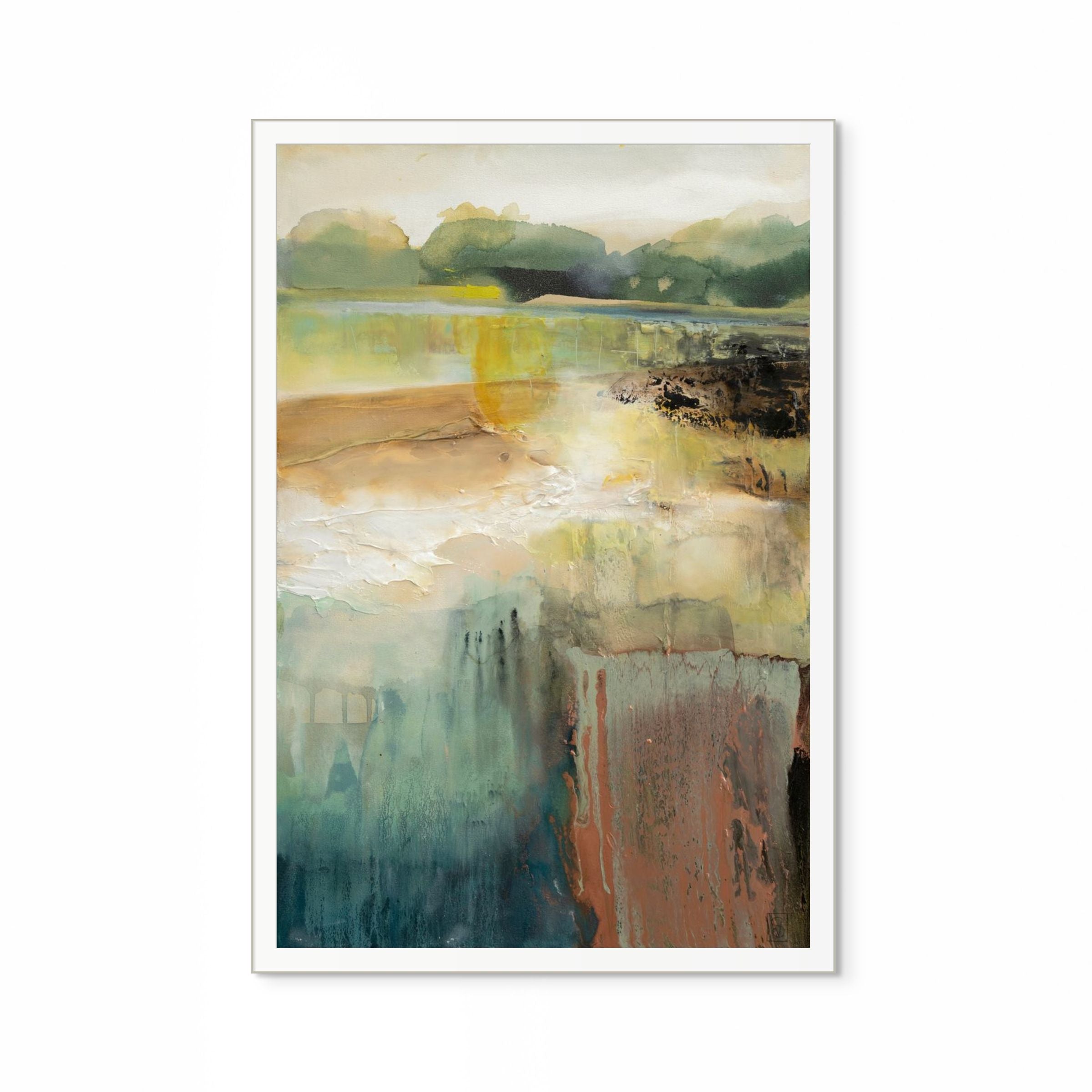 Misty Mountain II Print