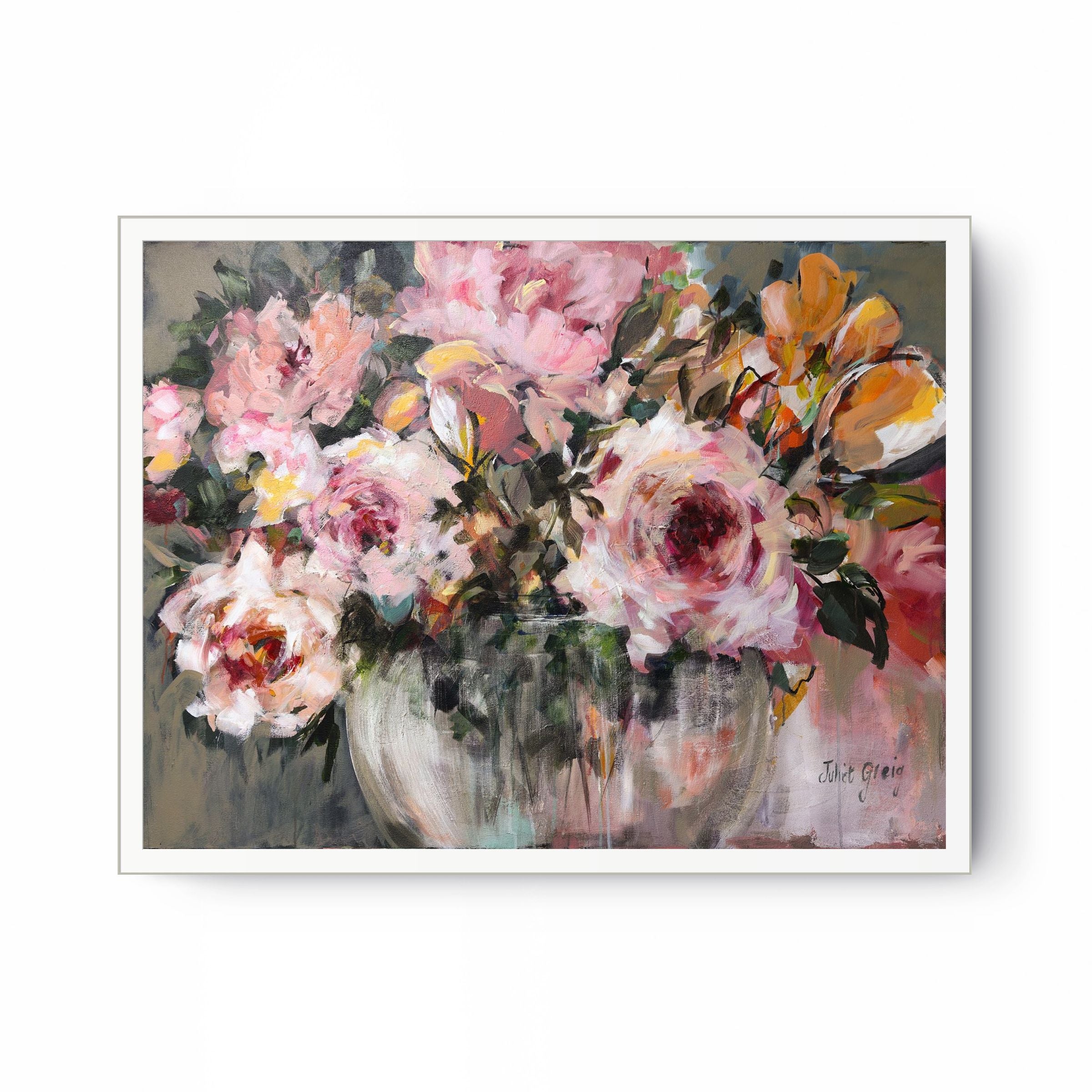 Pink Roses Print