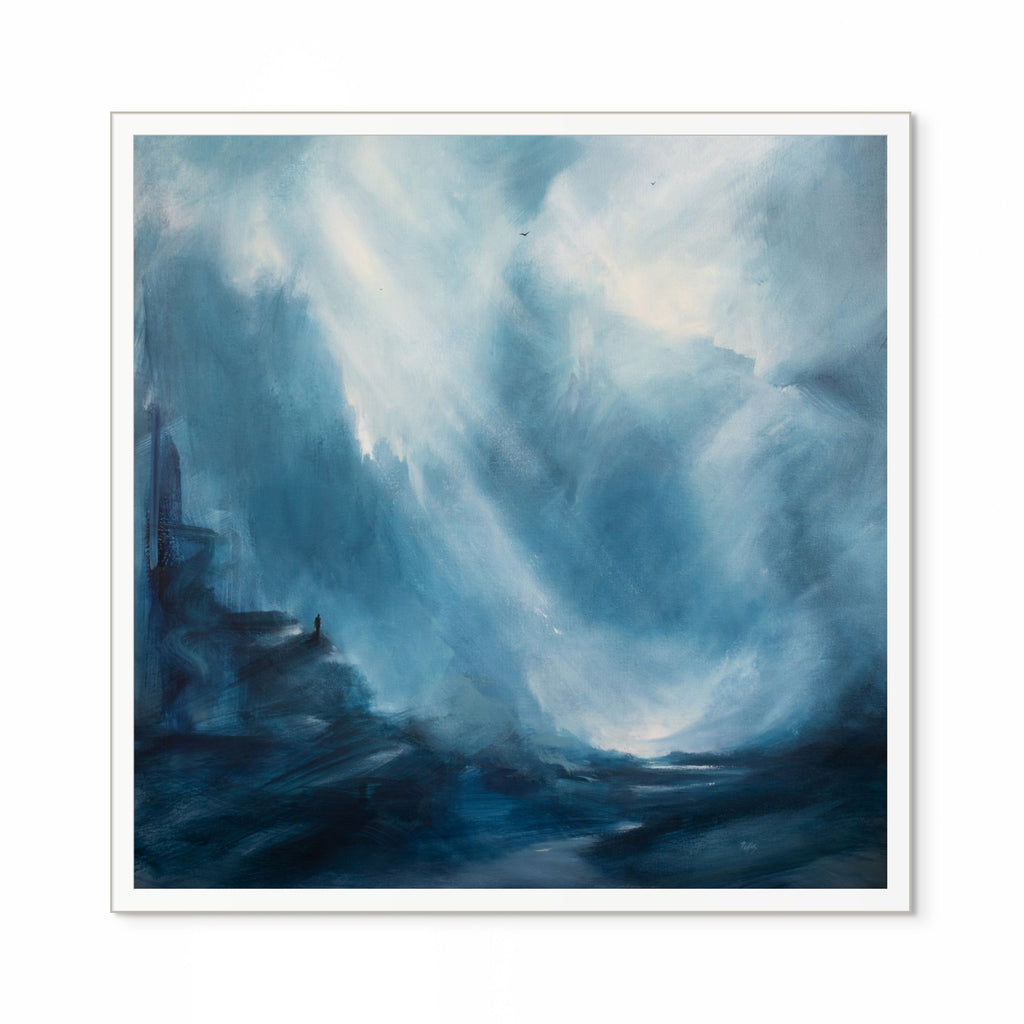 The Man In The Mountain Print