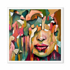Beauty Fragmented Print