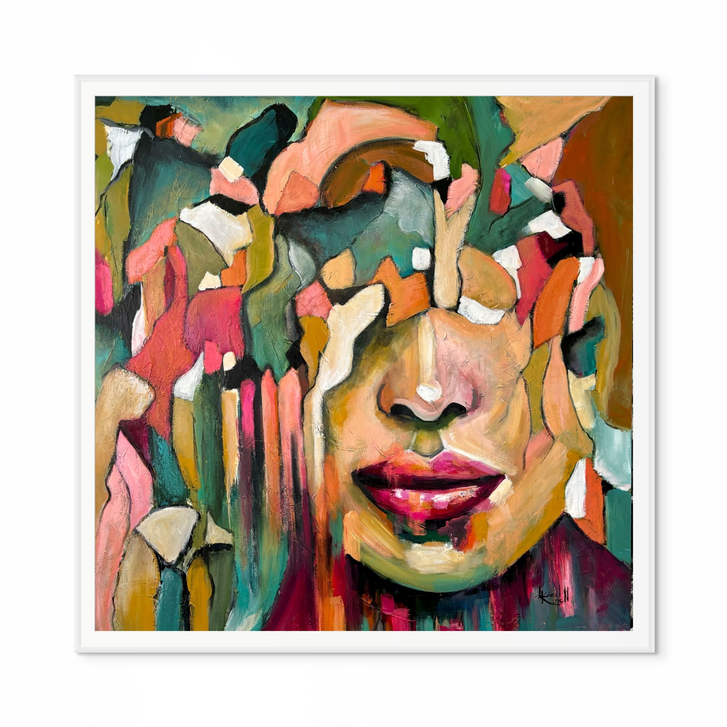 Beauty Fragmented Print