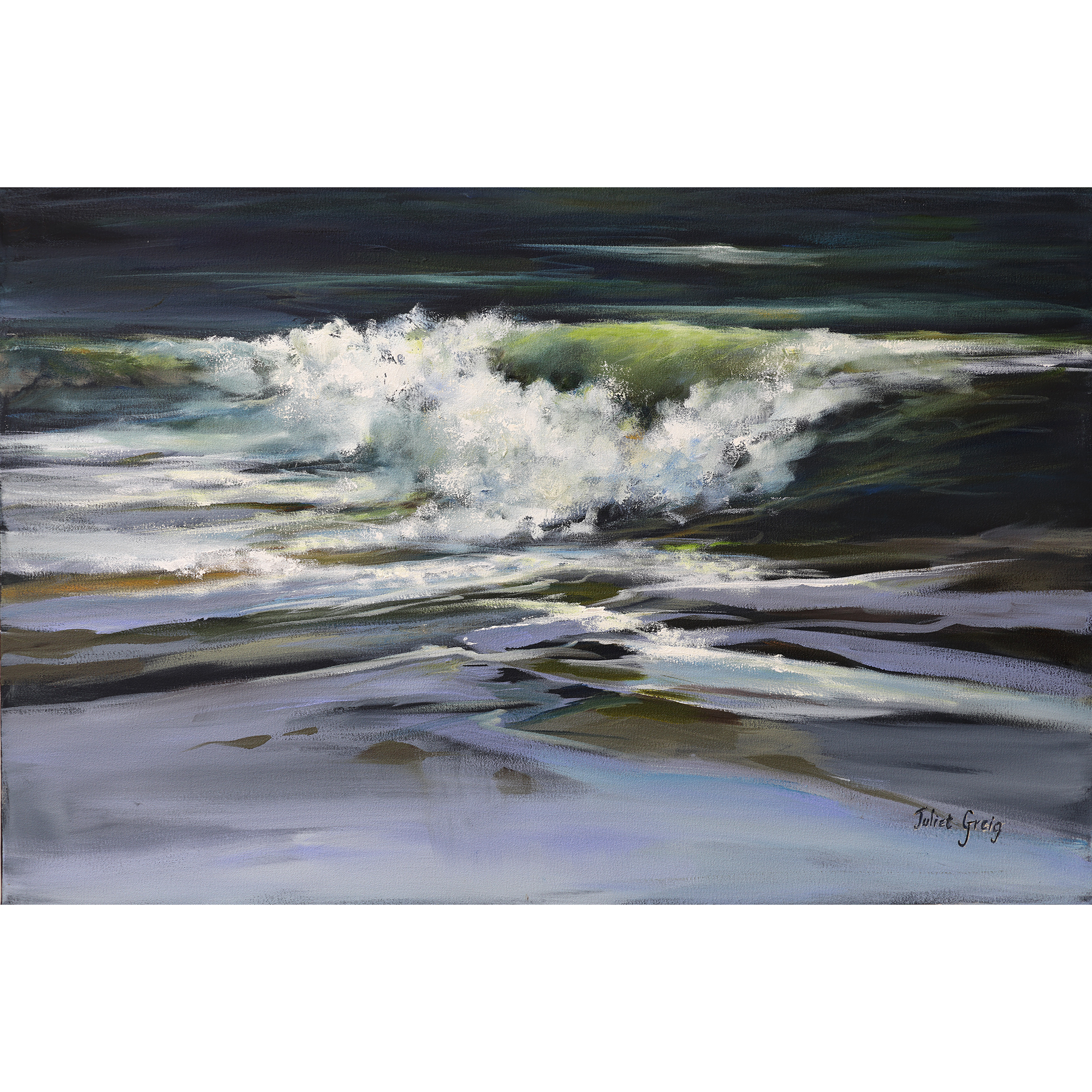 Rolling Wave Print