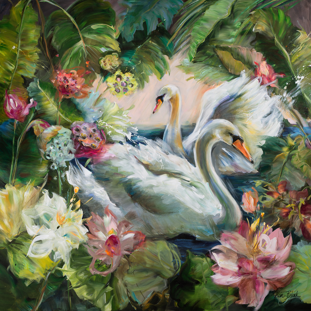 The Swans Print