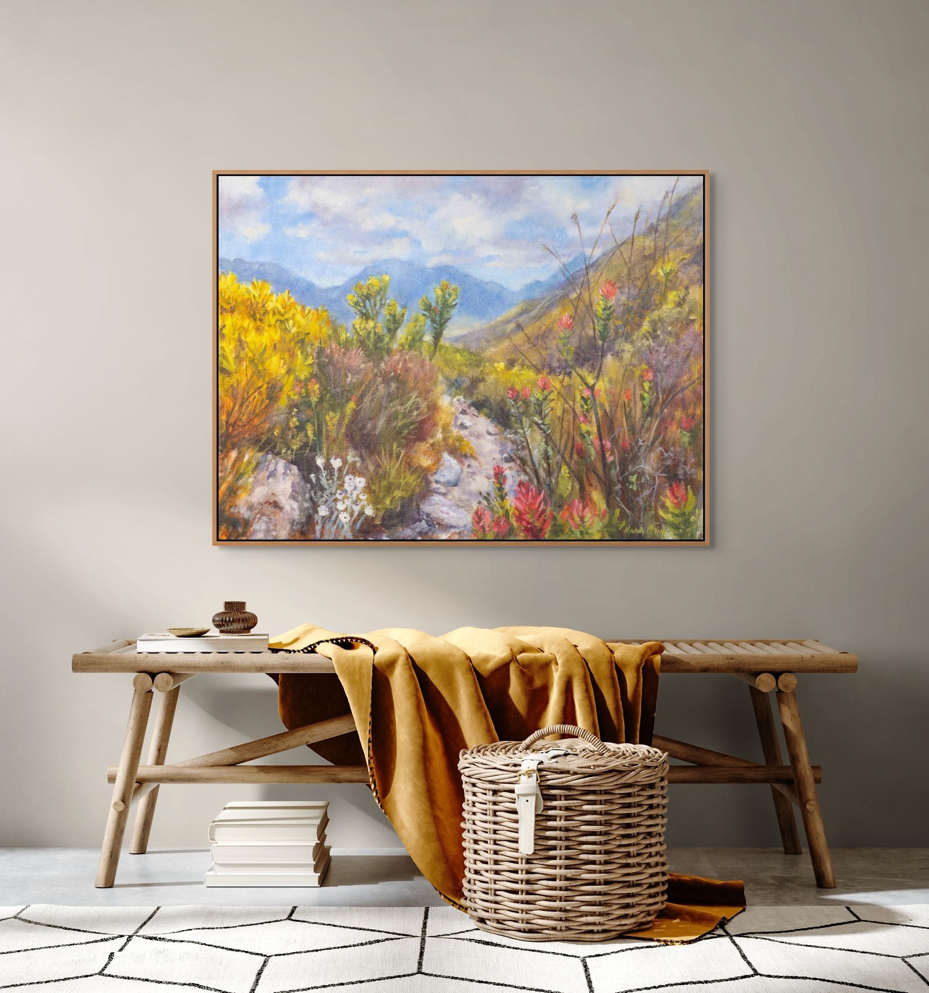 Fynbos Joy, Koegelberg Print