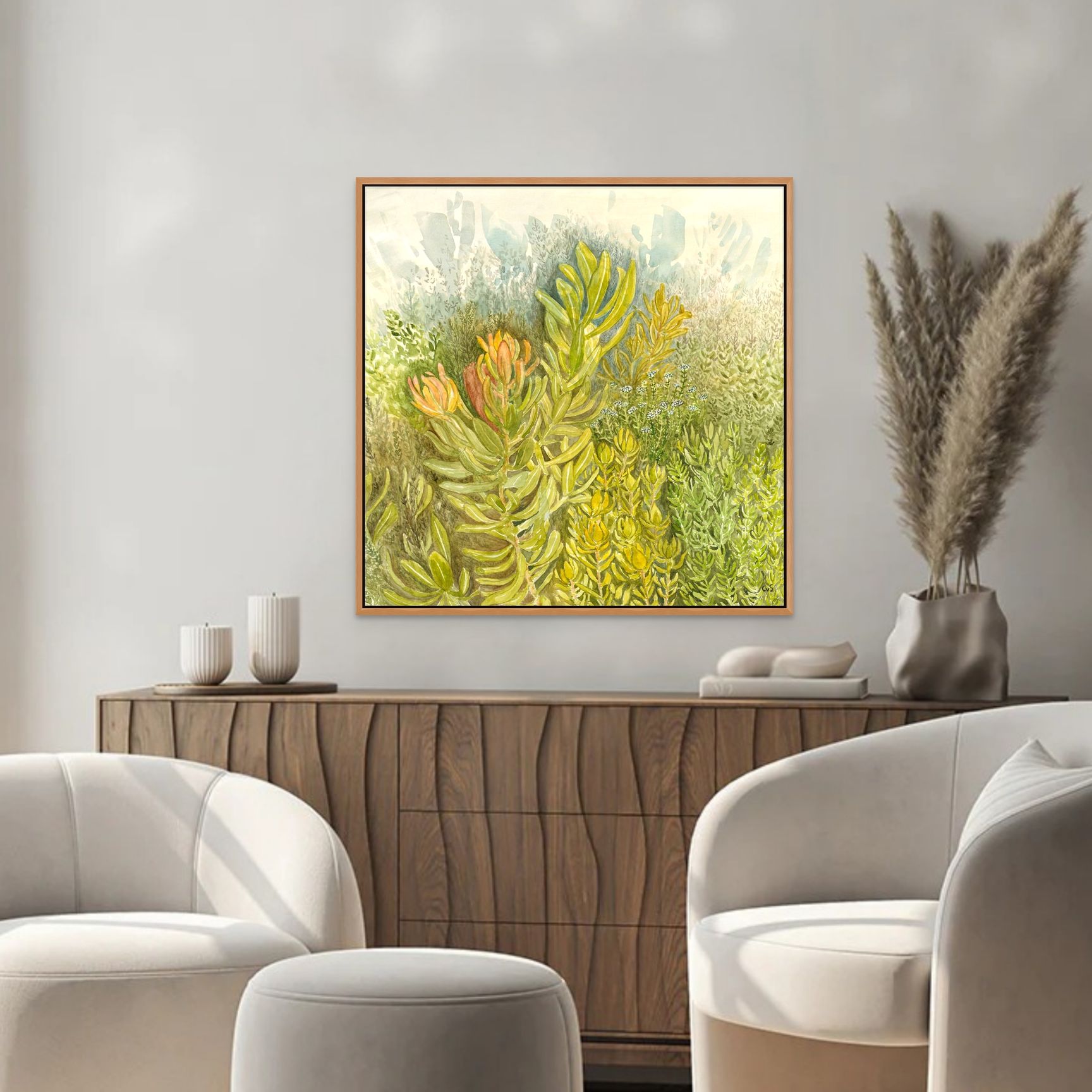 Fynbos Mountain Print