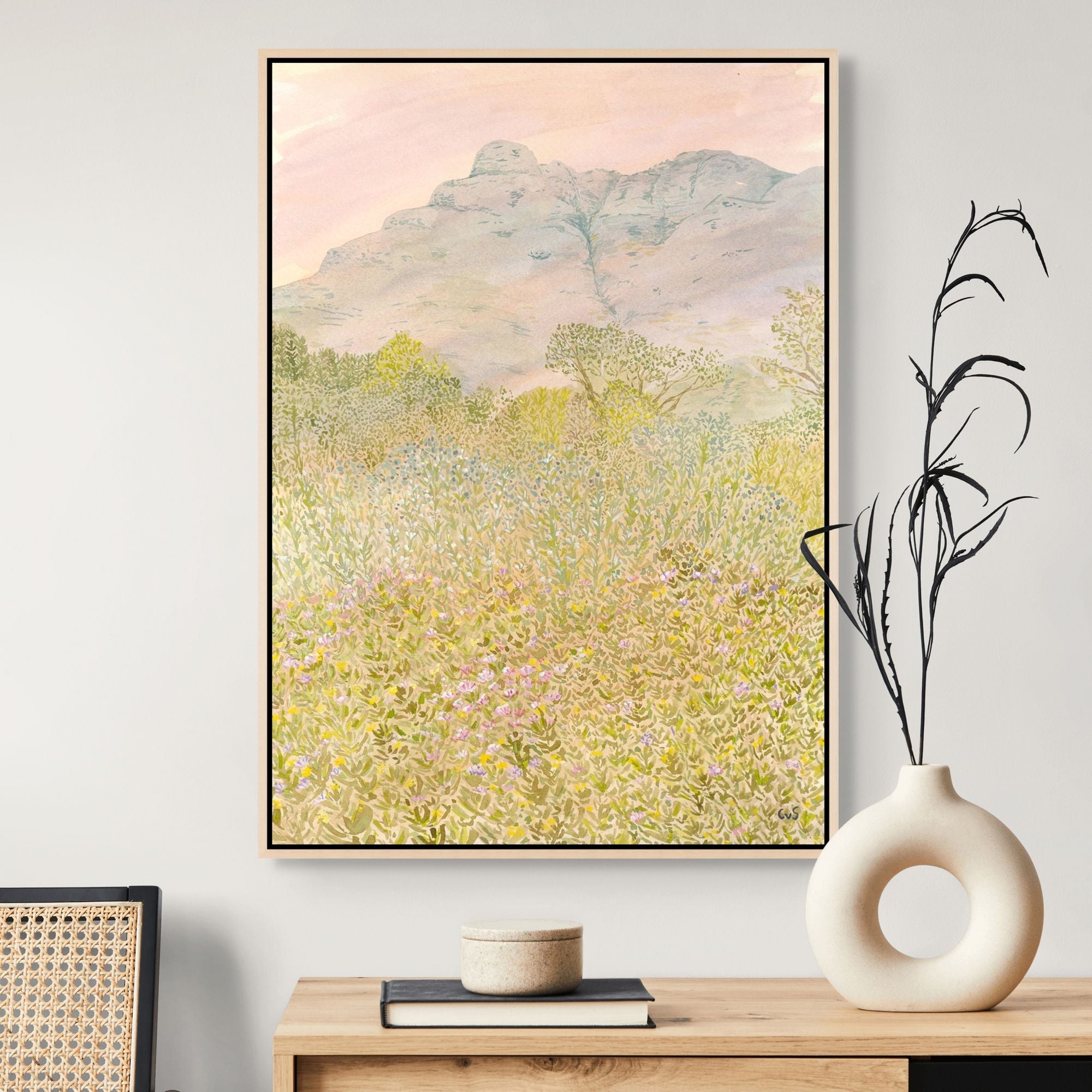 In The Stillness Print