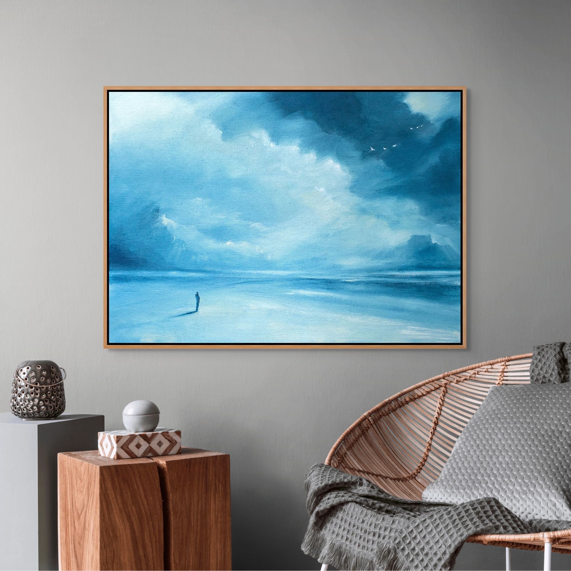 Letting Out The Tide Print