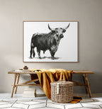 Nguni Bull Print