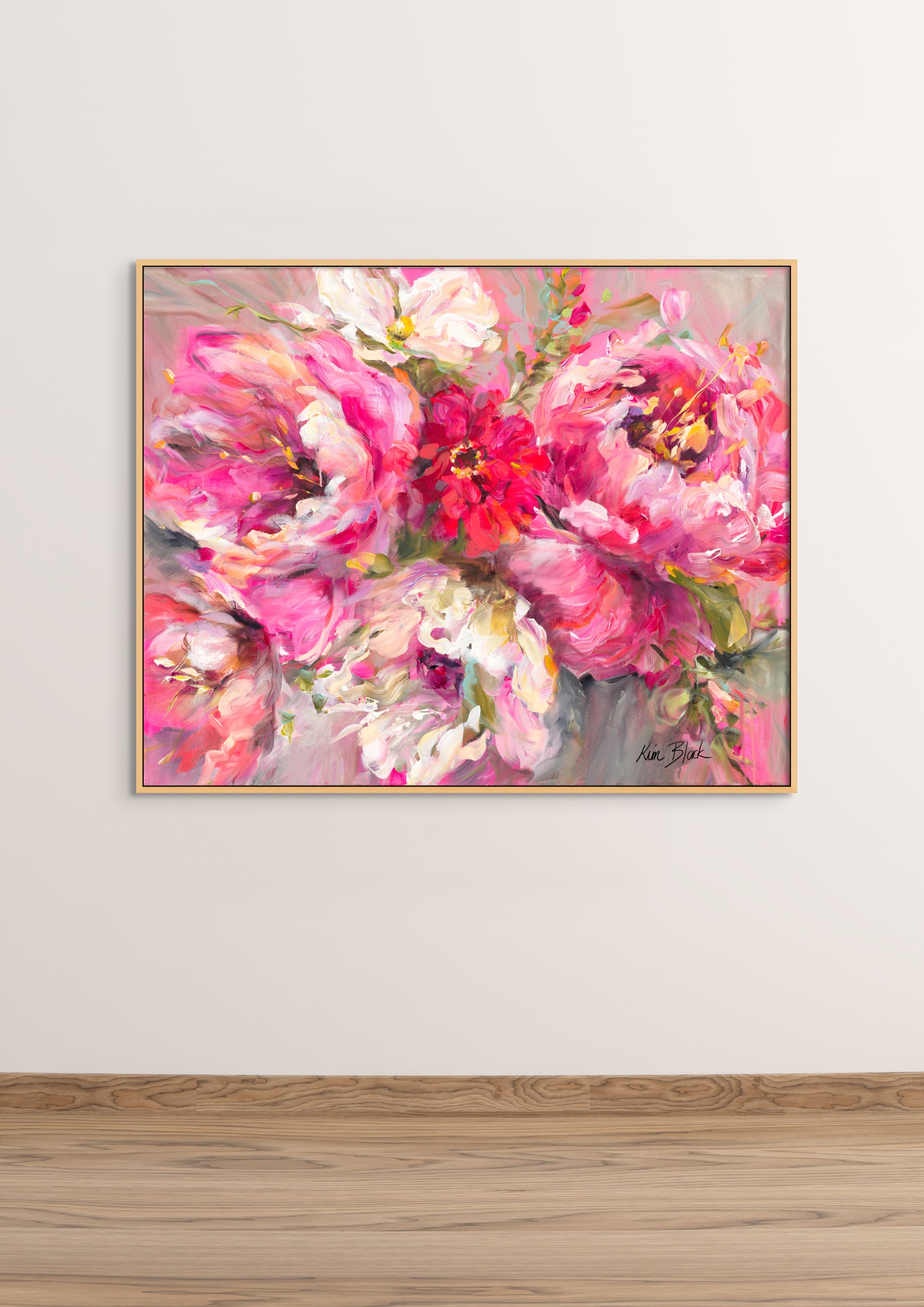 Particularly in Pink Print - Kim Black - Ruthanne Collection